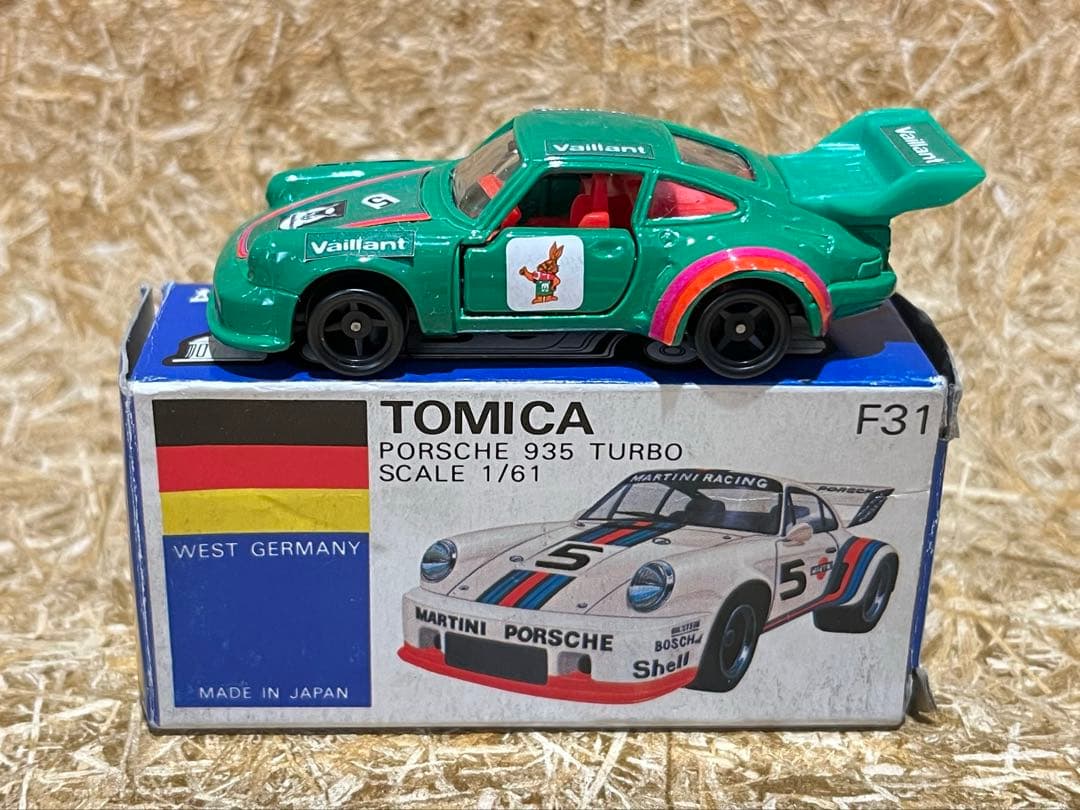 トミカ 日本製 青箱 F31 ポルシェ 935 ターボ