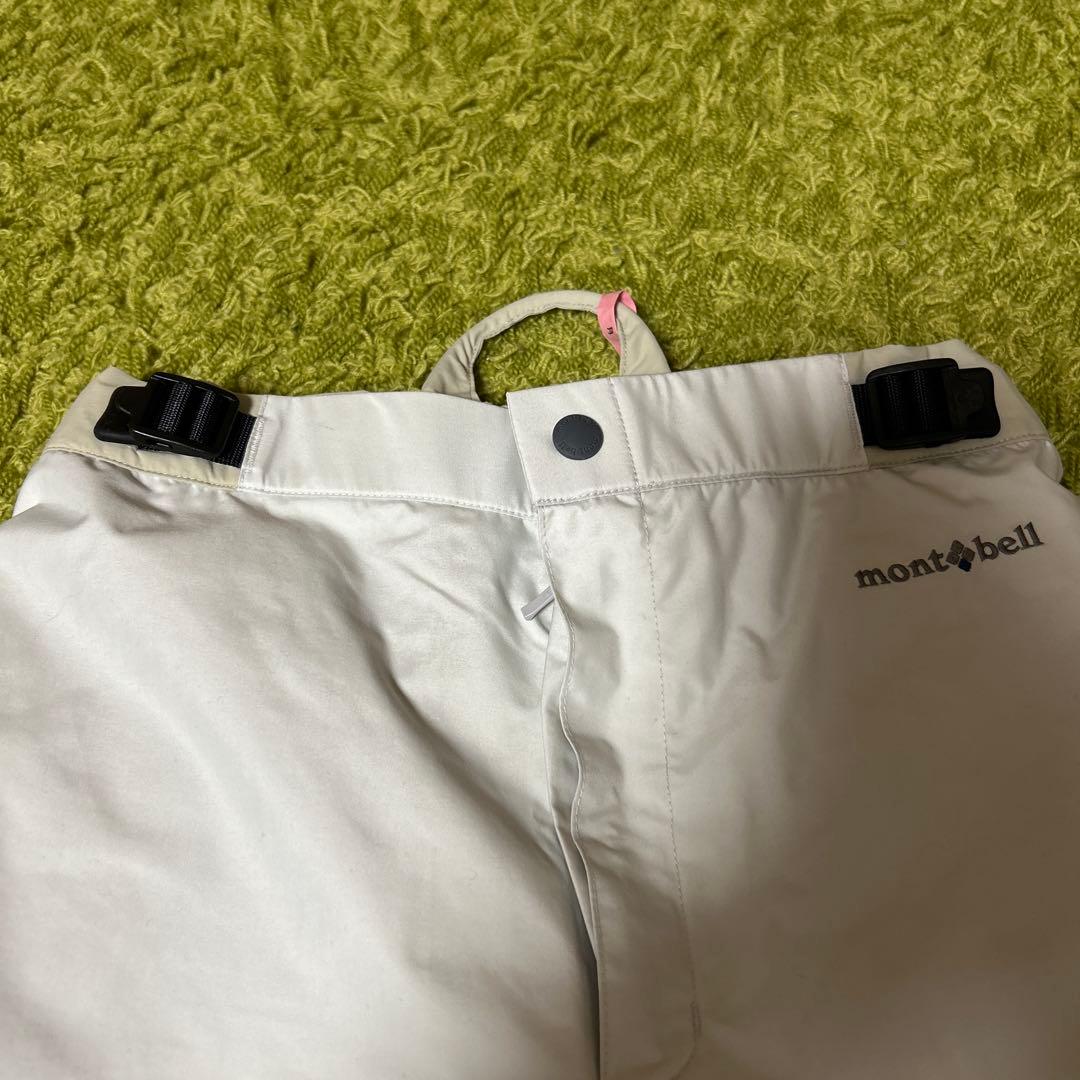 mont-bell パウダーステップ パーカ　パンツ　キッズスキーウエア