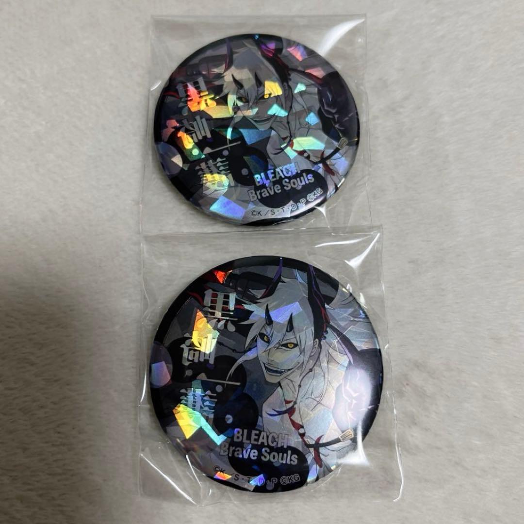 BLEACH Brave Souls OIOI ホログラム缶バッジ 白一護