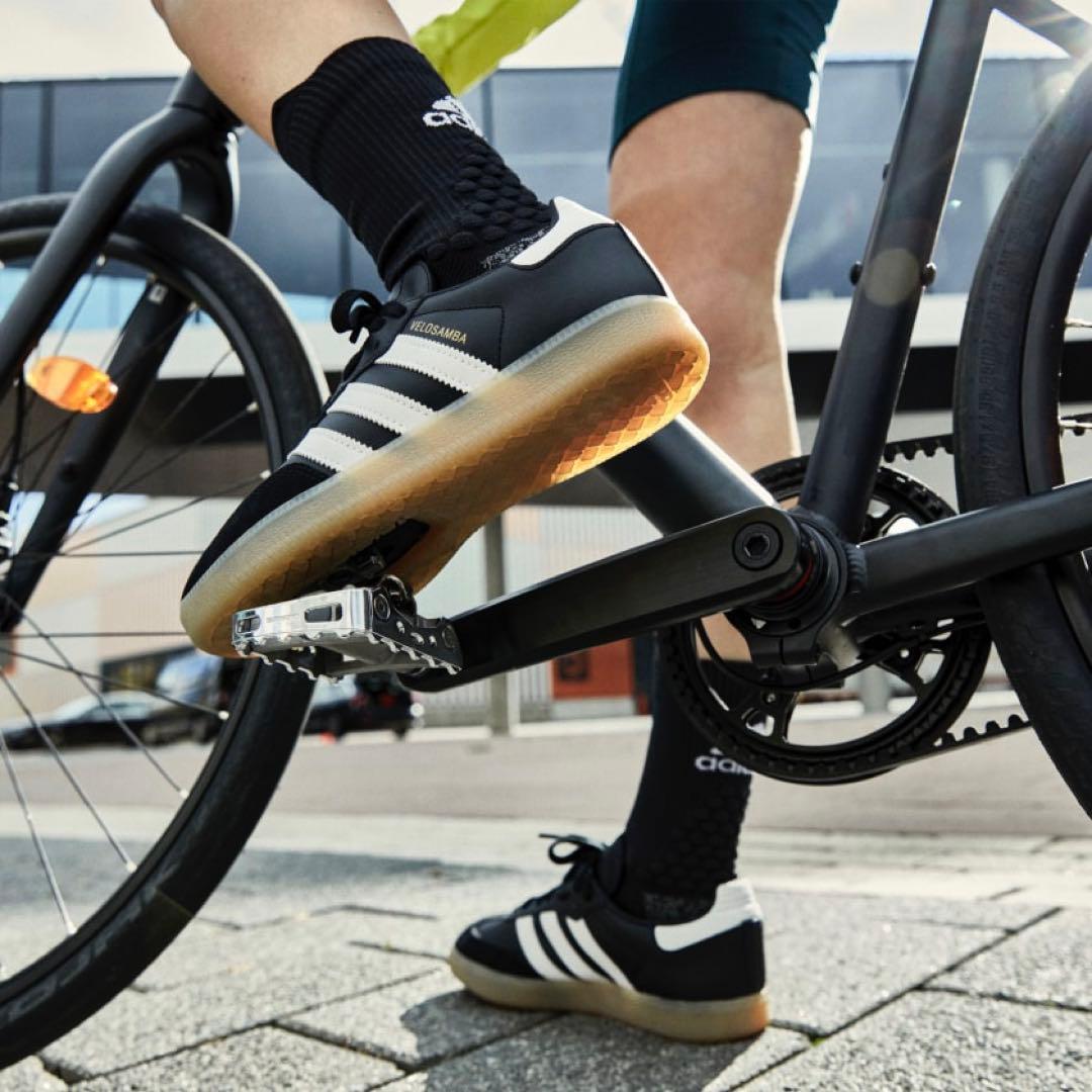 adidas VELOSAMBA レザー SPDシューズ 27cm