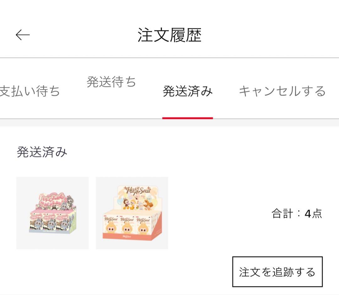 【正規品・箱未開封】 ラブブ マカロン labubu macaron １箱