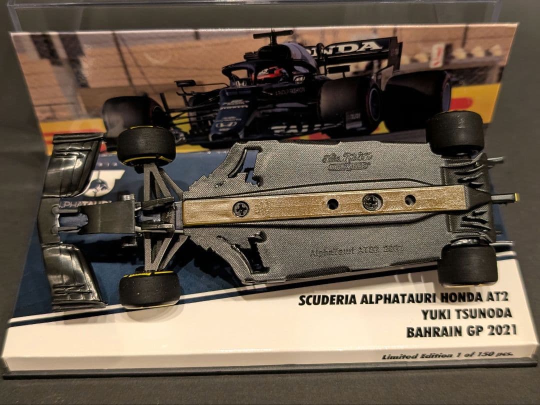 CK別注 1/43 アルファタウリ AT02 角田裕毅 2021 デビュー戦9位