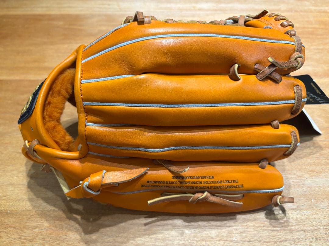MizunoPro 硬式グローブ オレンジ　左投げ用