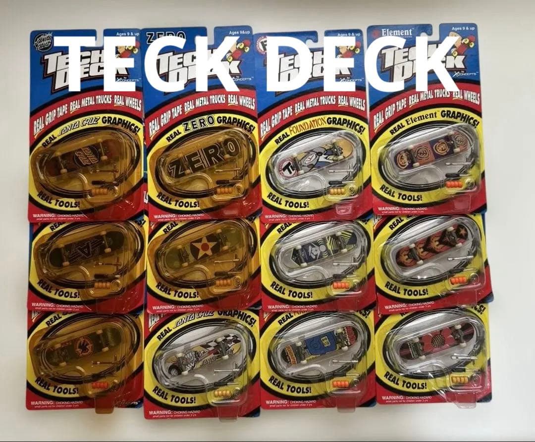 tech deck 12個