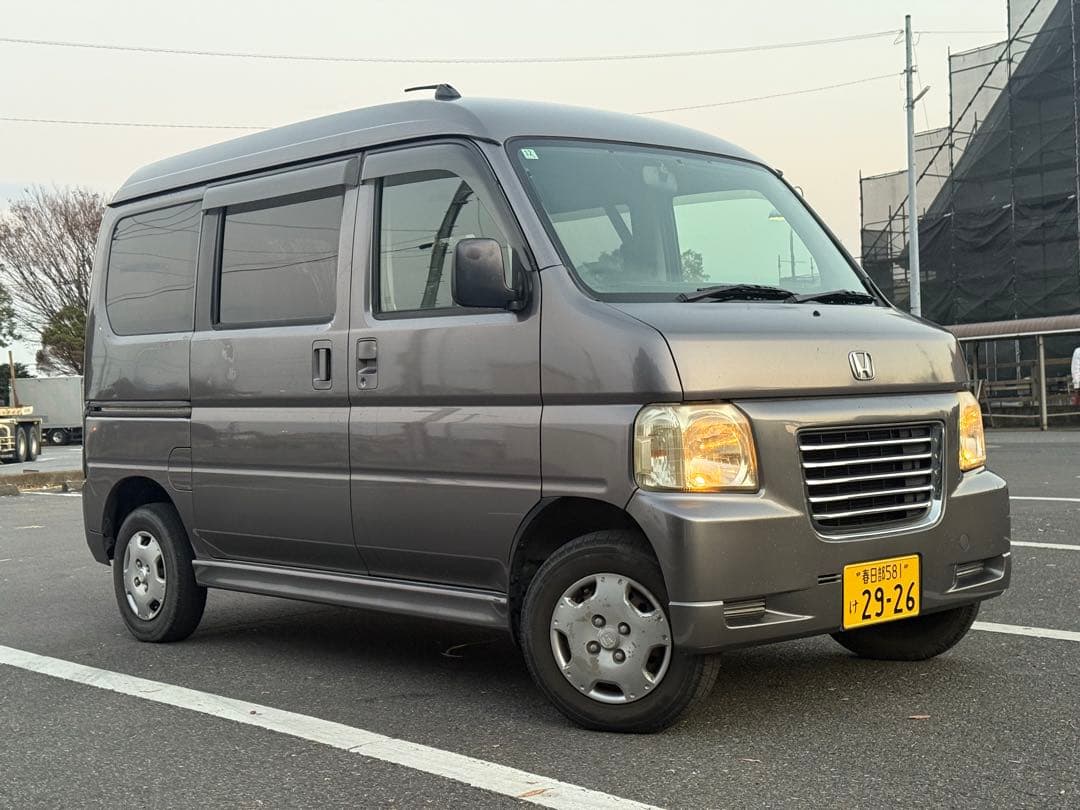 ★車検満タン2年★ ホンダ　バモス ホビオ　HM3★社外ナビ、ETC付★調子良好