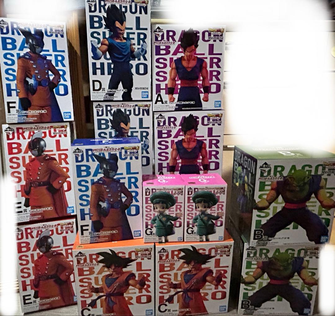 ドラゴンボール　一番くじ　スーパーヒーロー　14点セット