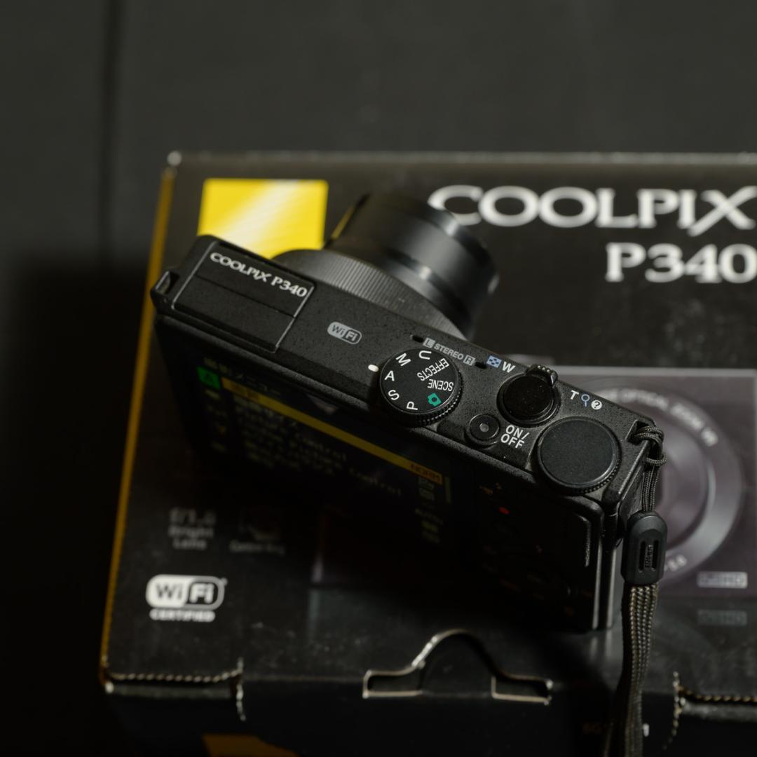 Nikon P340 フルセット 動作良好・予備バッテリー付