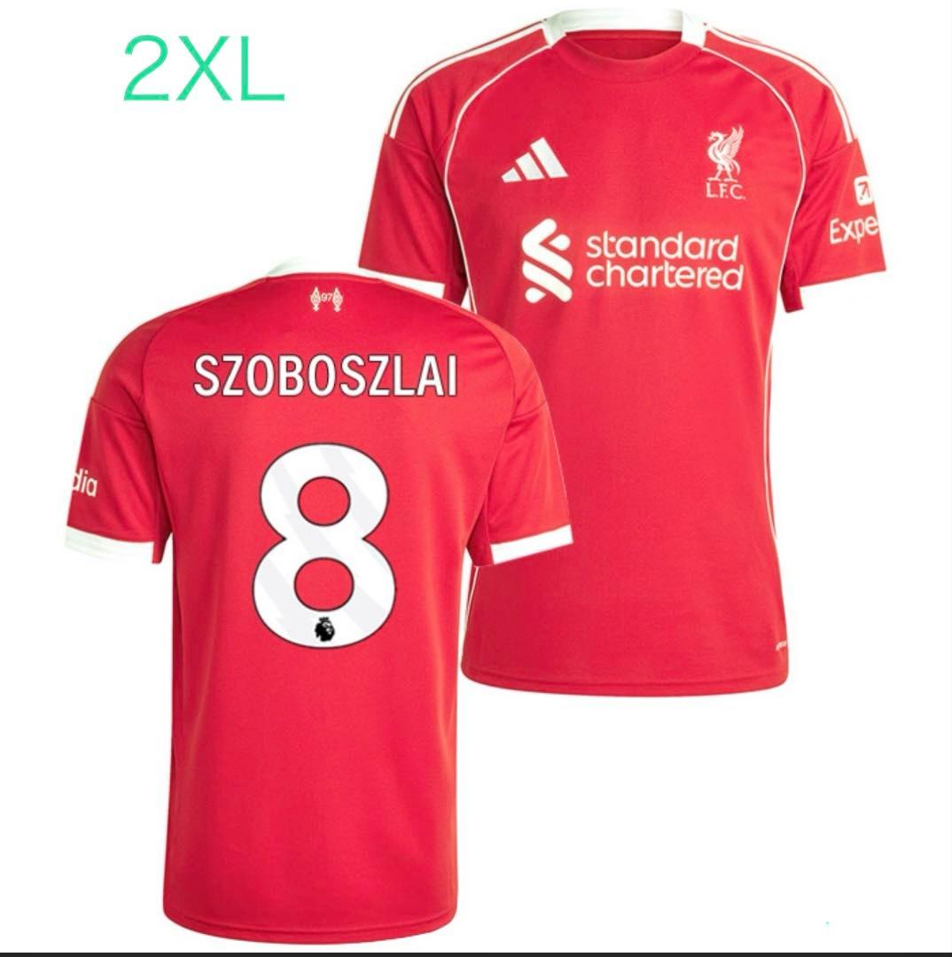 リヴァプール ソボスライ 25-26ホームユニ 2XL(インポートL)