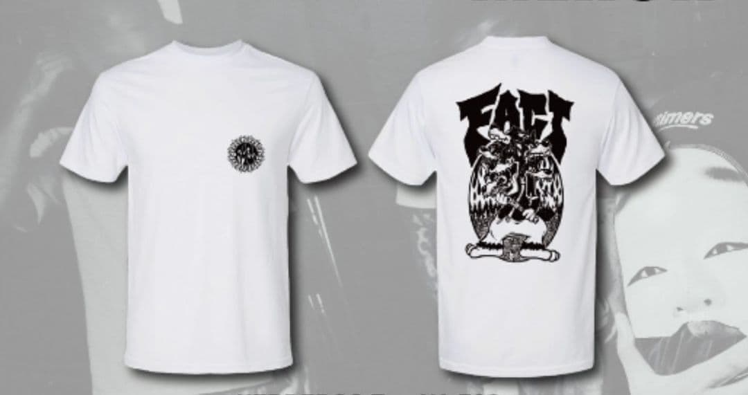 FACT KERBEROS Tee White FACT Tシャツ ホワイト