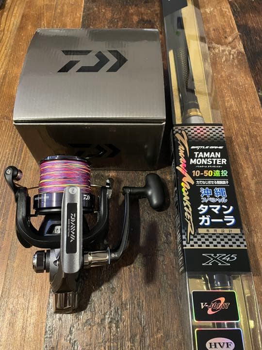 【新品未使用品】タマンモンスター 10号 クロスキャスト6000 リール ダイワ