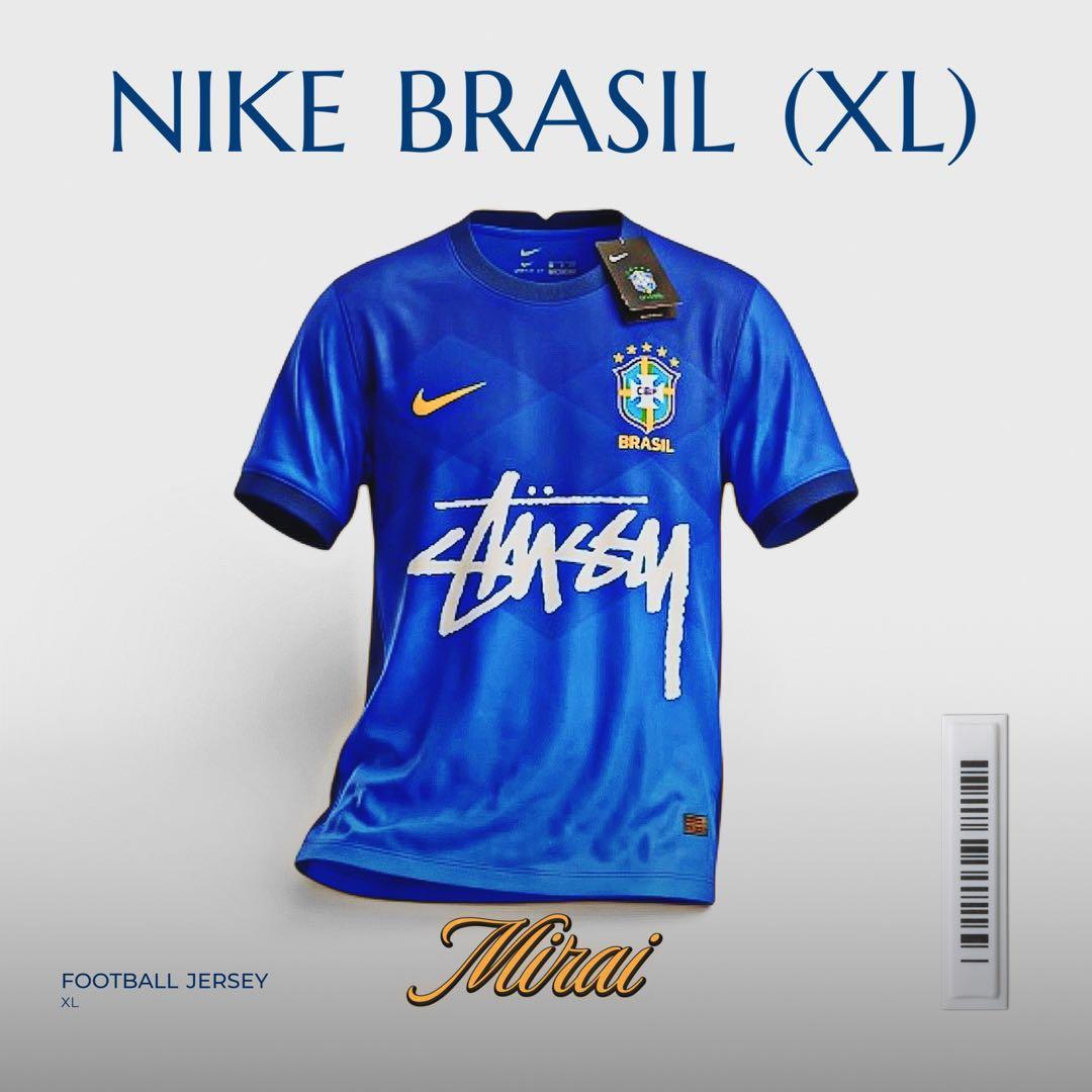 Nike Brasil フットボールジャージ XL STUSSY