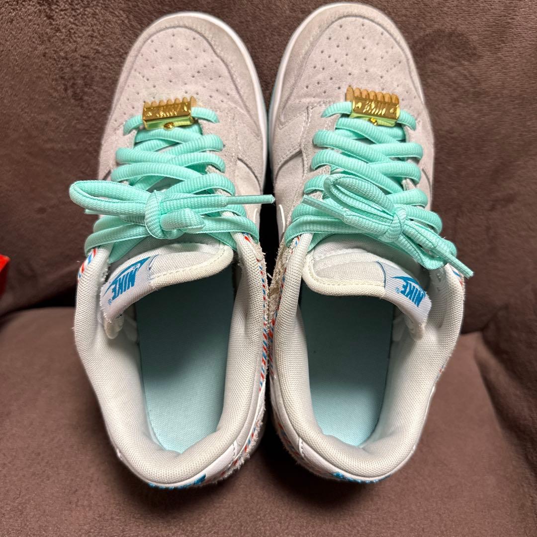 26cm Nike Dunk Low バーバーショップ グレイ