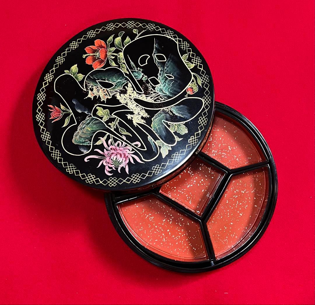 中国美術 古玩 描金漆器 菓子器 菓子入れ　アンティーク 雜貨